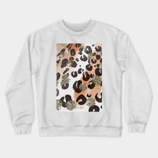 Leopard pattern - Jungle Gold Crewneck Sweatshirt